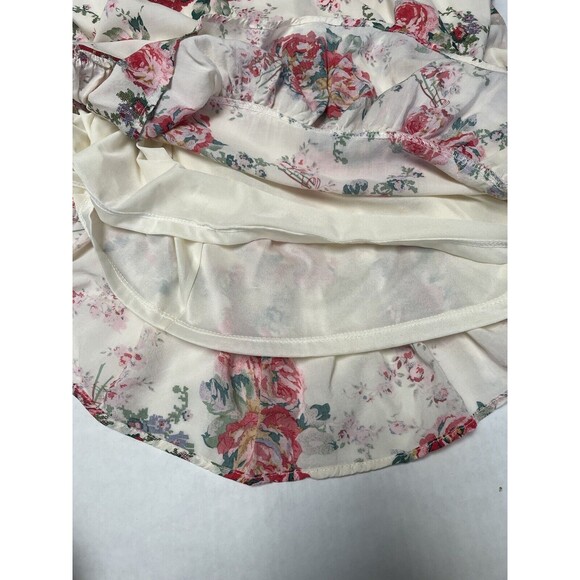 A BEAUTIFUL SOUL Women Size 2x C Tunic Short Dress Boho Floral Baby Doll - Picture 9 of 11